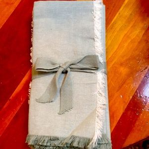 New sage green dinner napkins